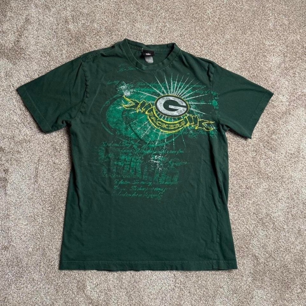 GREEN BAY PACKERS Y2K STYLE GRAPHIC‎ TEE